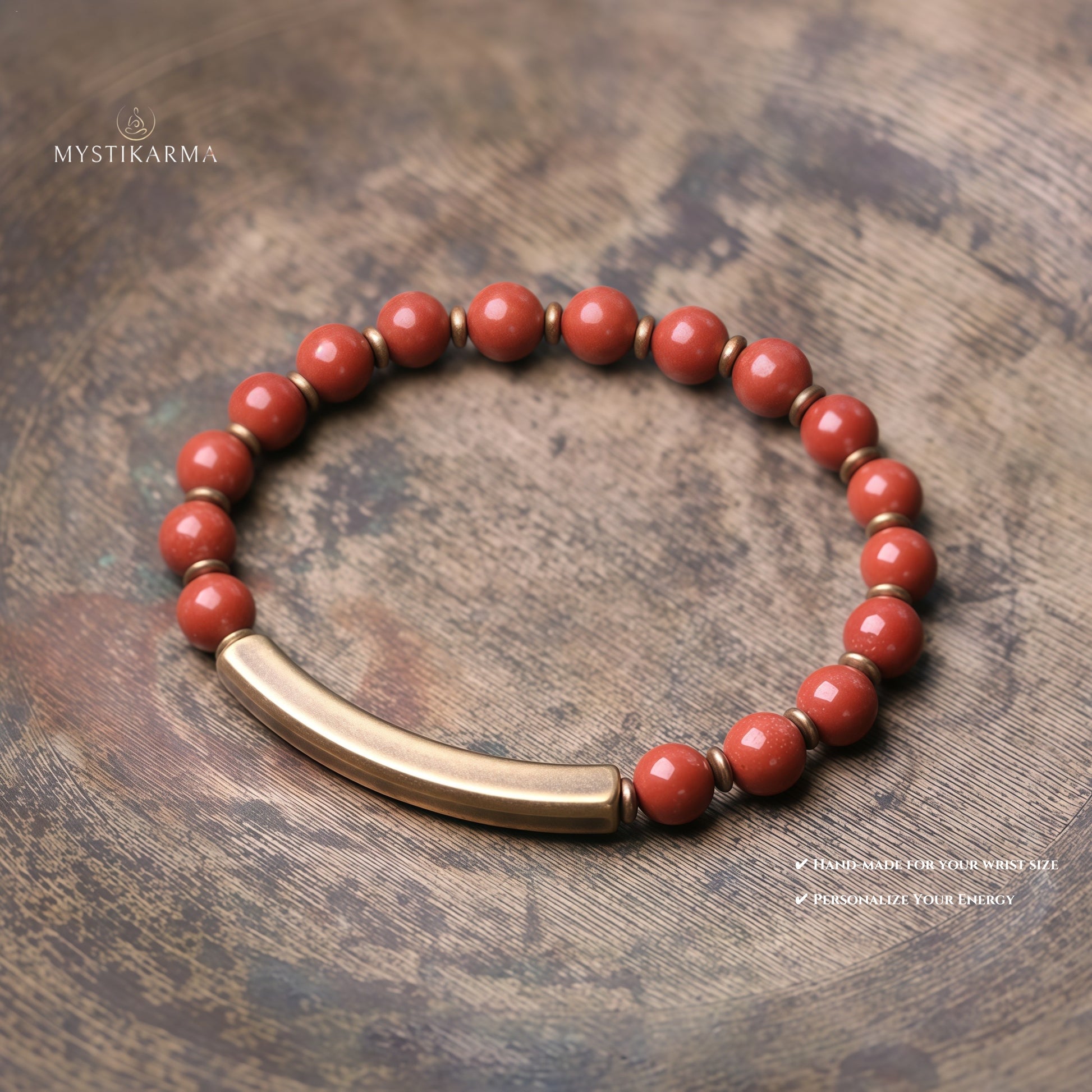 Multi-Stone Jasper Strand Red jasper