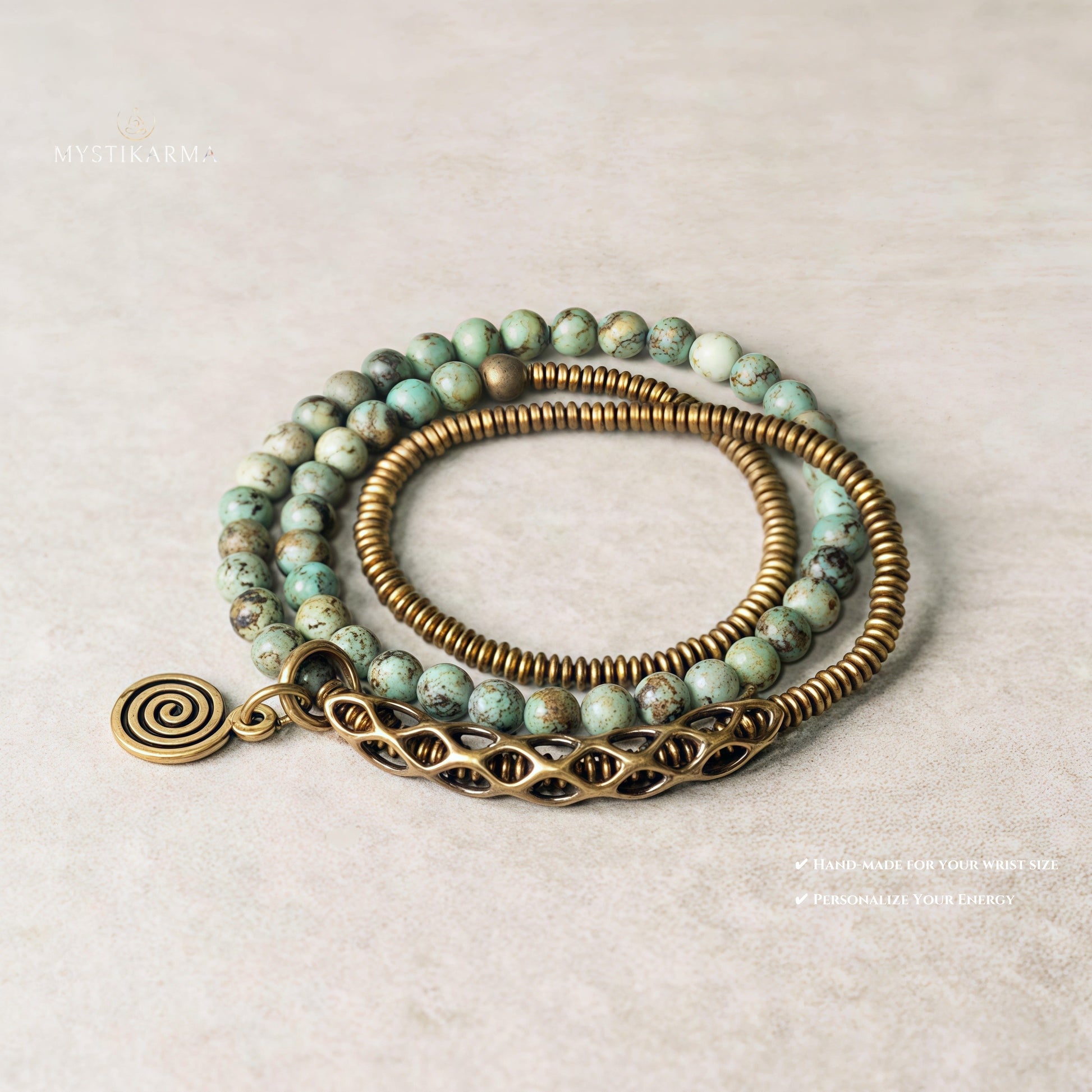 Turquoise & Copper Blend