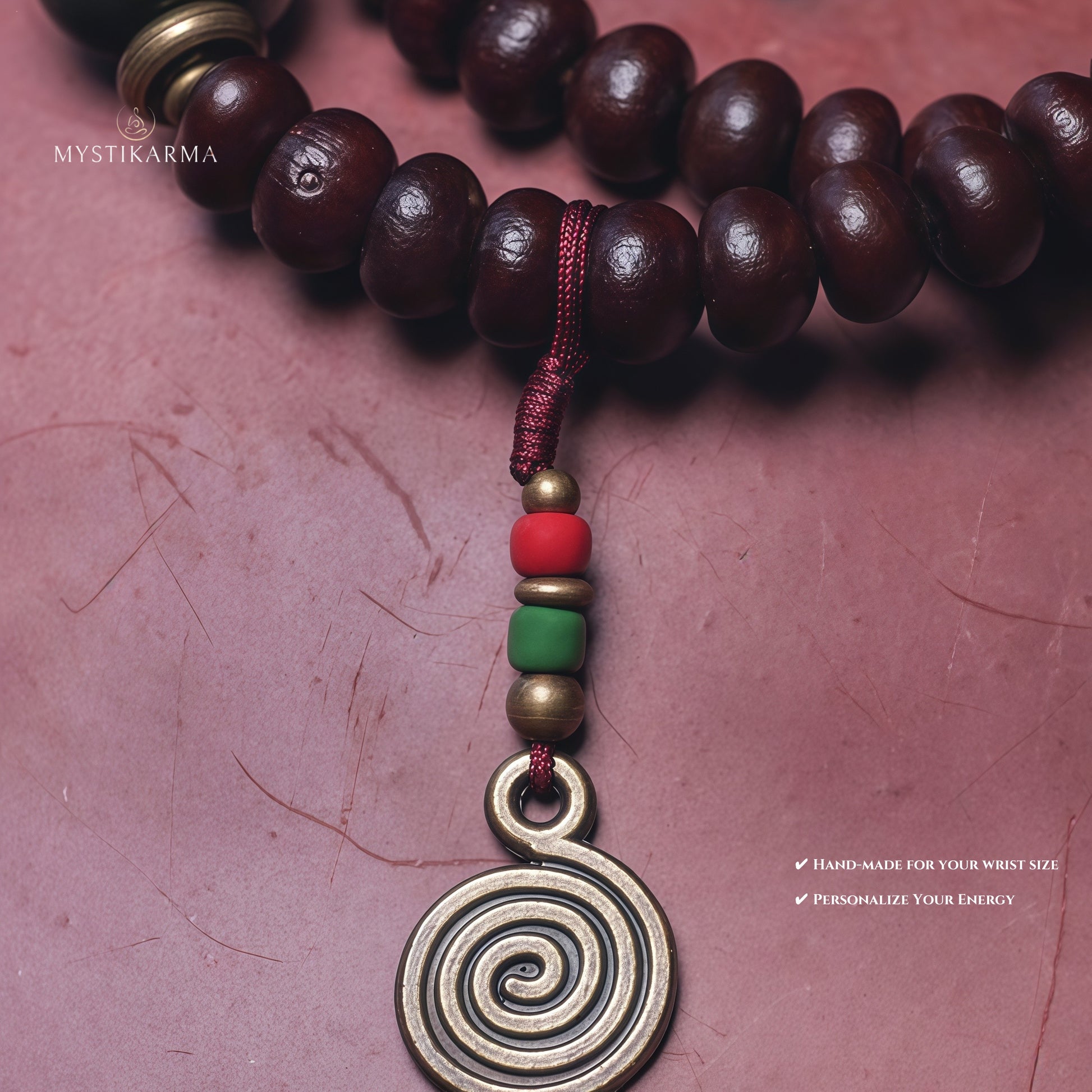 Lavender Buddhist Beads